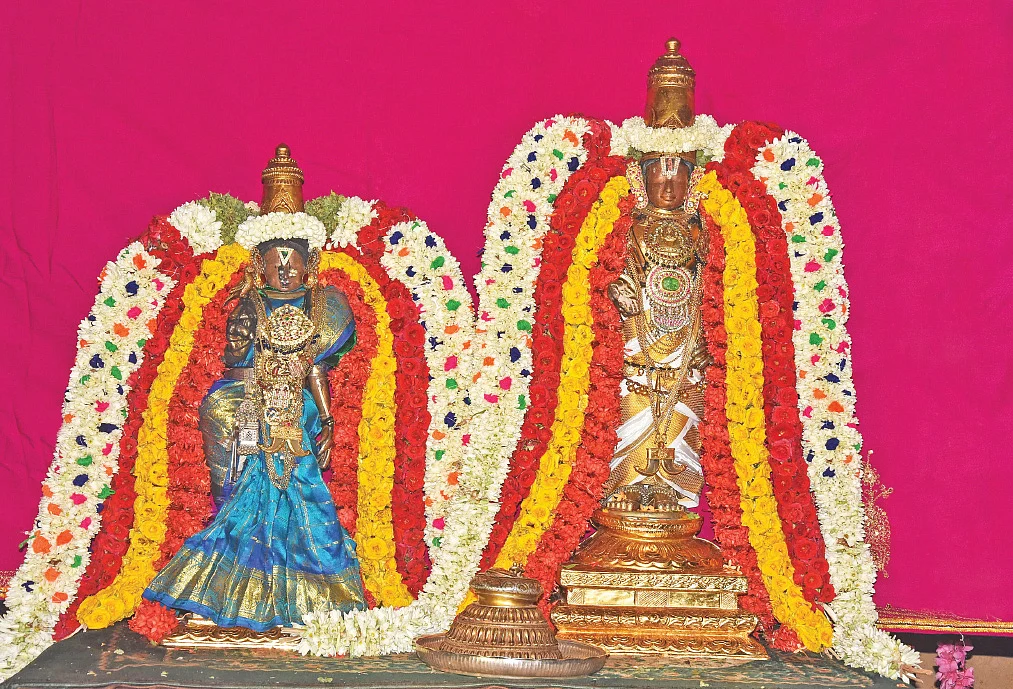 அன்னத்தை முந்தாத கருடன்! - நாச்சியார்கோவில் தரிசனம்!