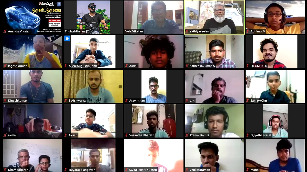Motor Vikatan Online Car Design Workshop