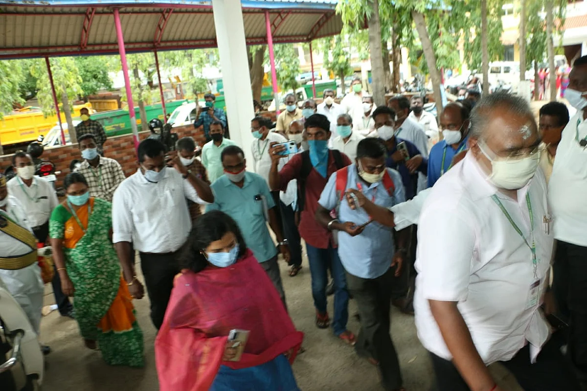 பதவி ஏற்பு விழாவில்