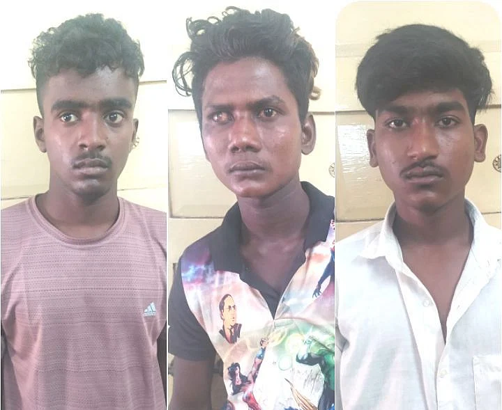 கைது செய்யப்பட்ட 3 பேர்