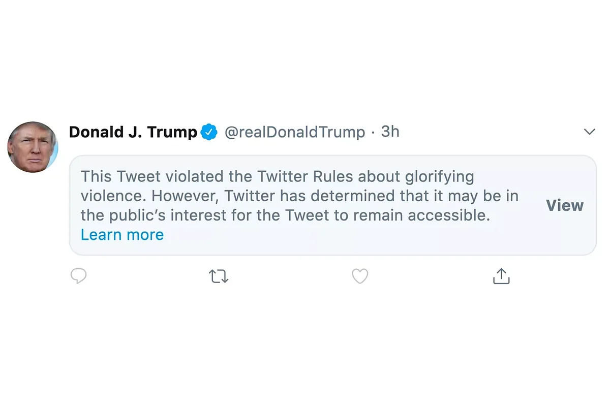 Trump's Tweet