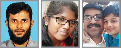 ஷனாஸ், ஆர்த்தி, ப்ரணவ்