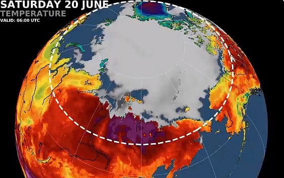 `முதன்முறையாக ஆர்டிக்கில் பதிவான 100.4 டிகிரி ஃபாரன்ஹீட் வெப்பநிலை!’- என்ன நடக்கும்?