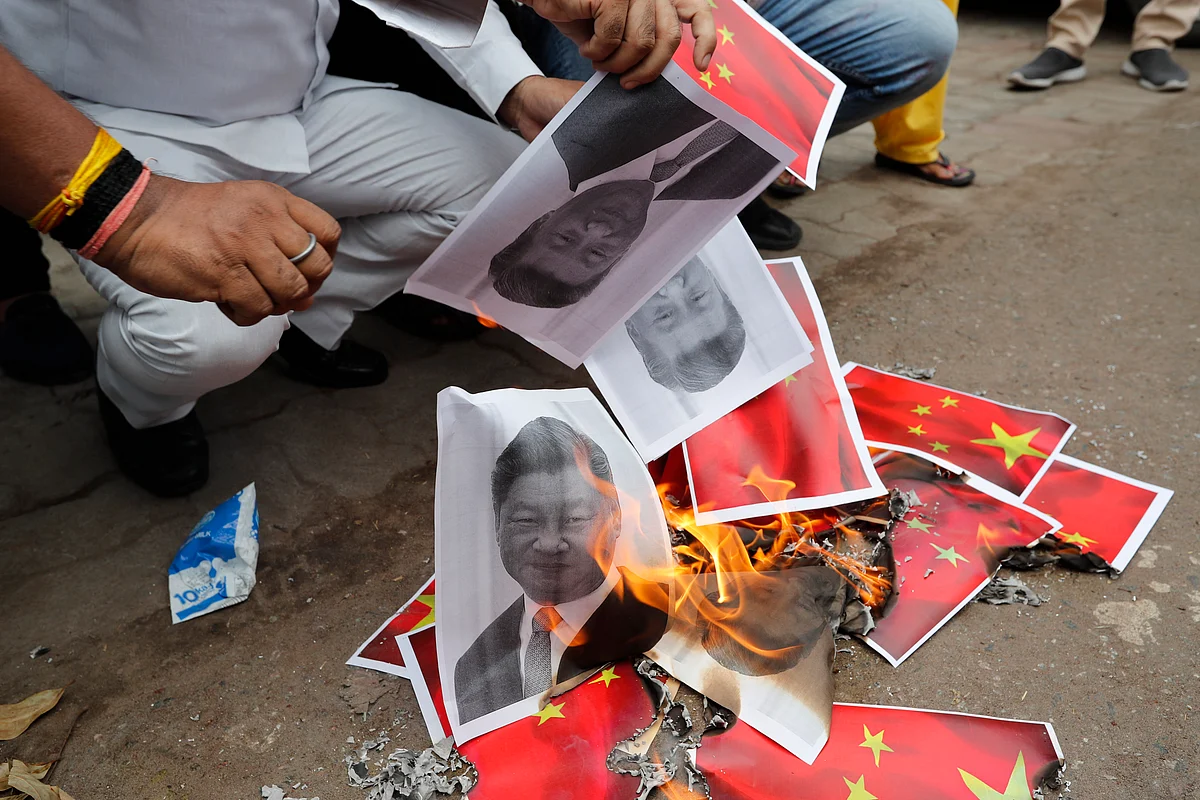 Protest against Chinese