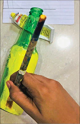 பாட்டில் பெயின்டிங் - தரன்ஷியா