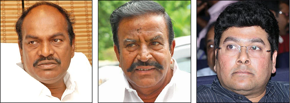 ஜெகத்ரட்சகன் - கே.என்.நேரு - சபரீசன்