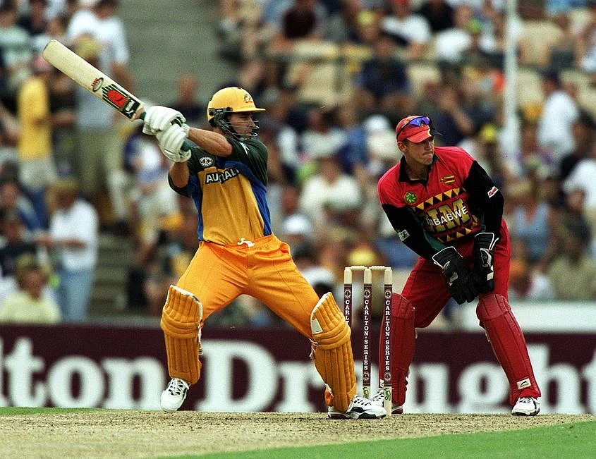 Michael Bevan Andy Flower