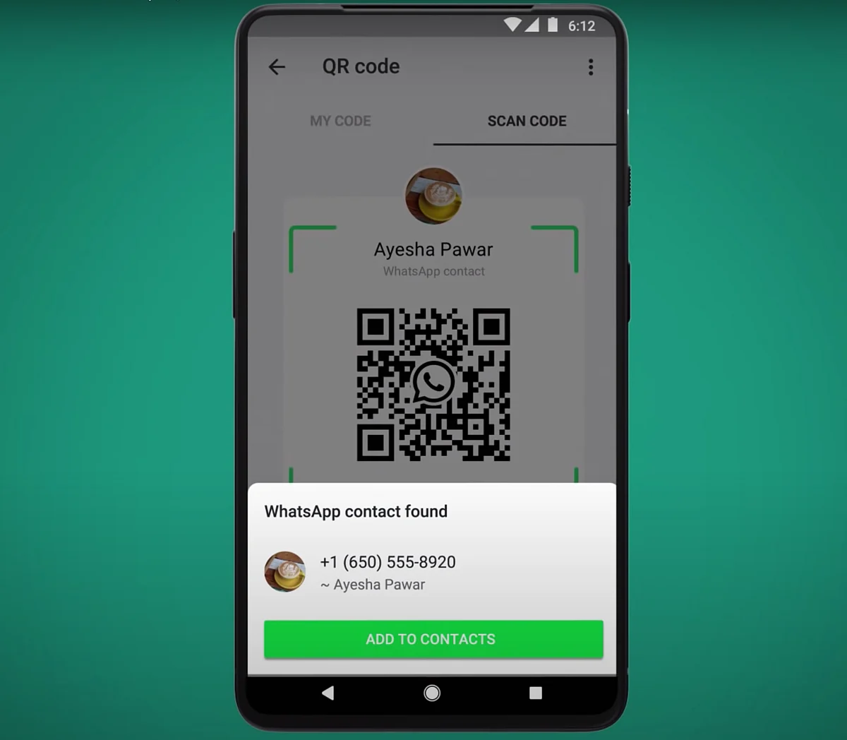 QR Code Contact