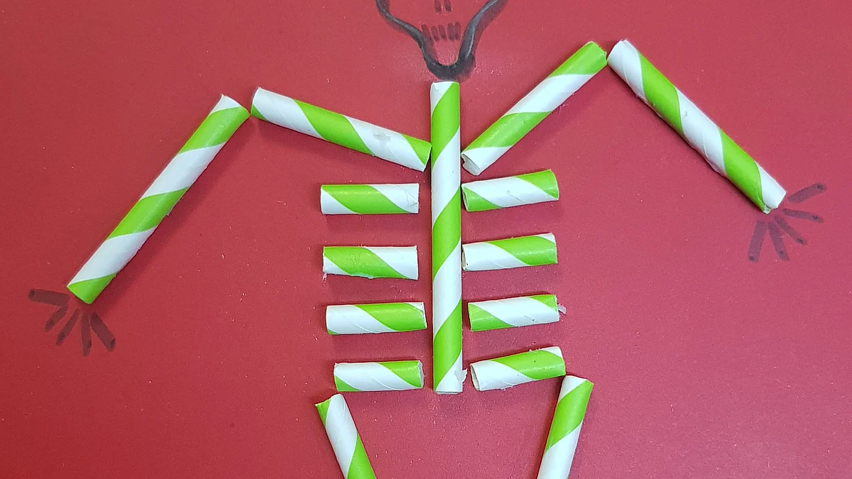 Straw Skeleton