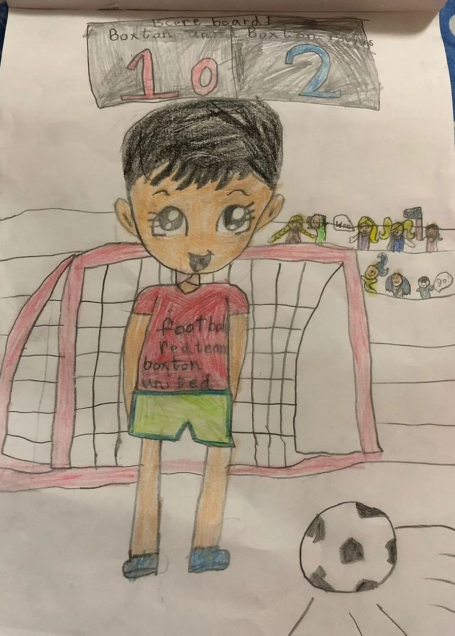 Football goalkeeper