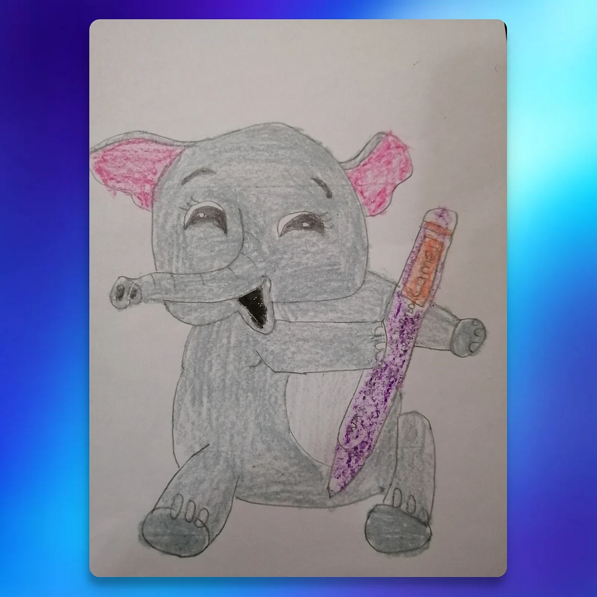 Drawing elephant