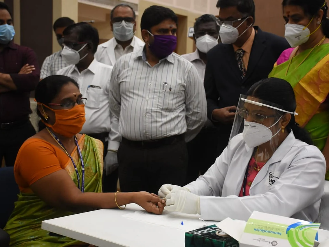 கோவிட்-19: மீண்டும் நடைமுறைக்கு வந்த ரேபிட் டெஸ்ட்... சென்னை மாநகராட்சி நடவடிக்கை!