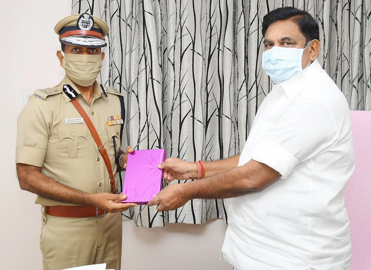முதல்வரைச் சந்தித்த மகேஷ்குமார் அகர்வால்