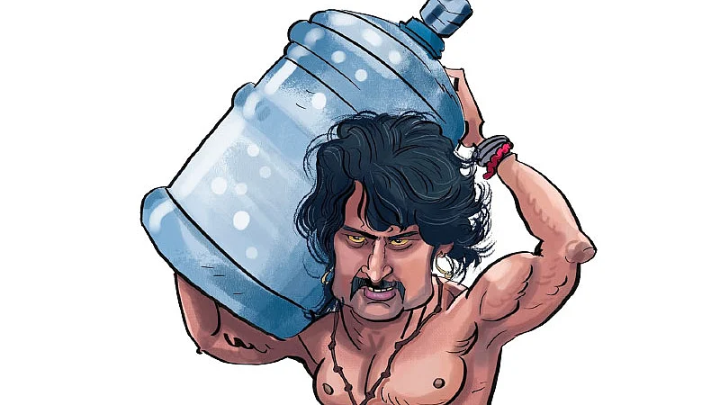 பவர்ஃபுல் ஹீரோக்கள் வீட்டுக்குள் மாட்டிக்கொண்டால்...