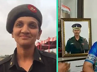 ` உடைந்து போகும் தருணத்தில், மீண்டு வந்திருக்கிறார்!' - ஸ்மிருதி இரானி பாராட்டிய பெண் ராணுவ அதிகாரி