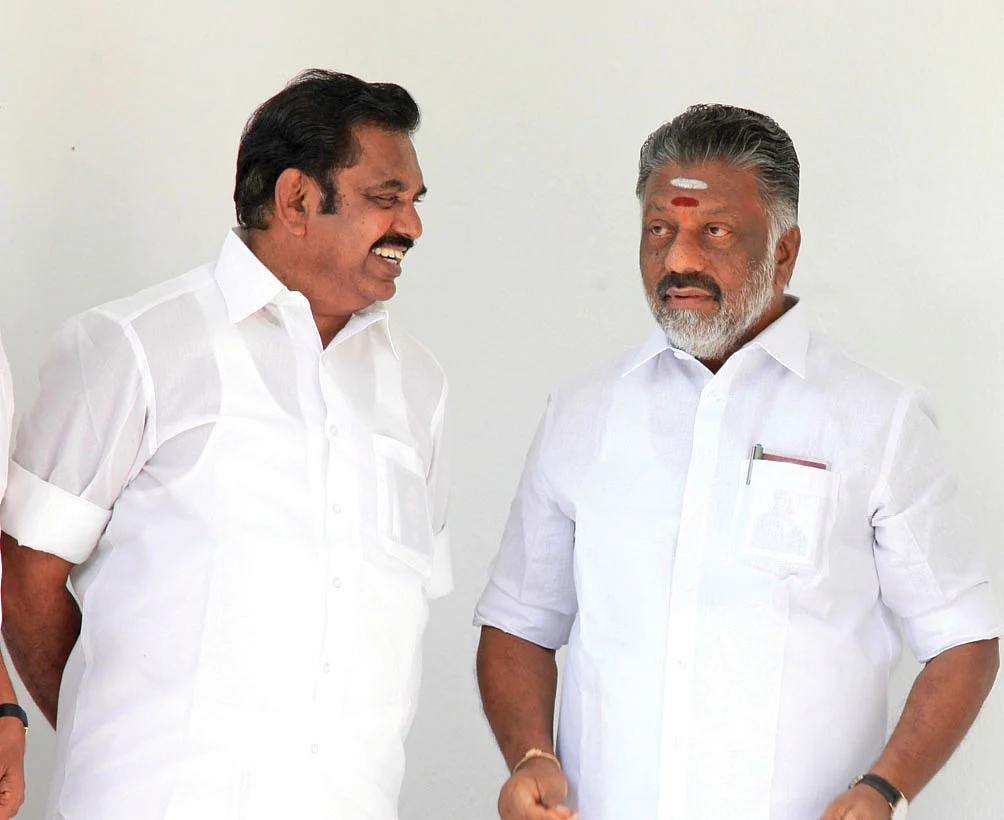 எடப்பாடி பழனிசாமி, ஓ.பன்னீர்செல்வம்