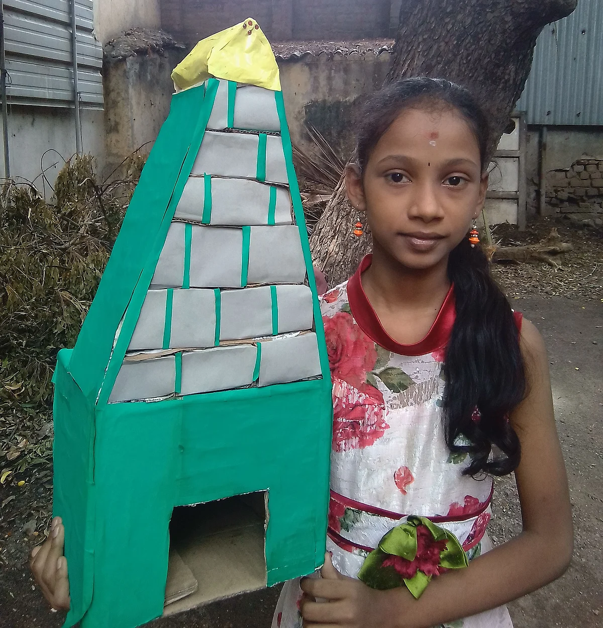 Thanjai Periya Kovil model craft