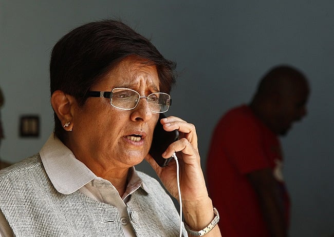 துணைநிலை ஆளுநர் கிரண் பேடி