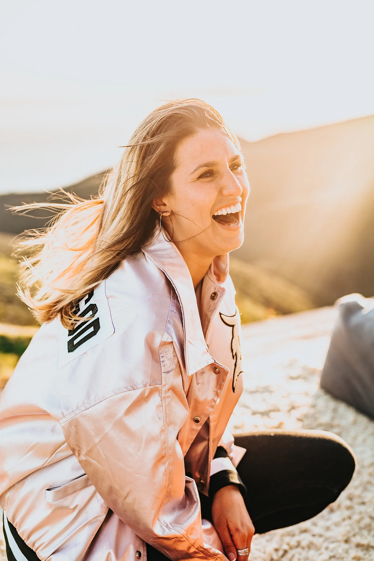 Laughing