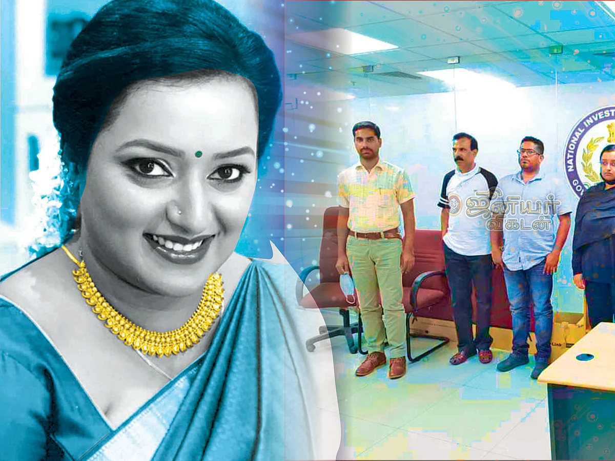 போலீஸ் அதிகாரிகளைத் தொடர்புகொண்ட ஸ்வப்னா...
