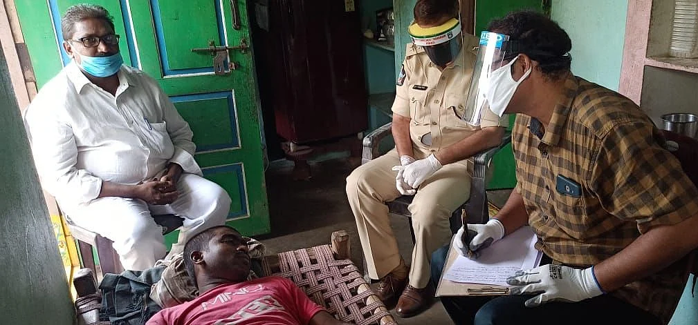 தாக்கப்பட்ட இளைஞர்