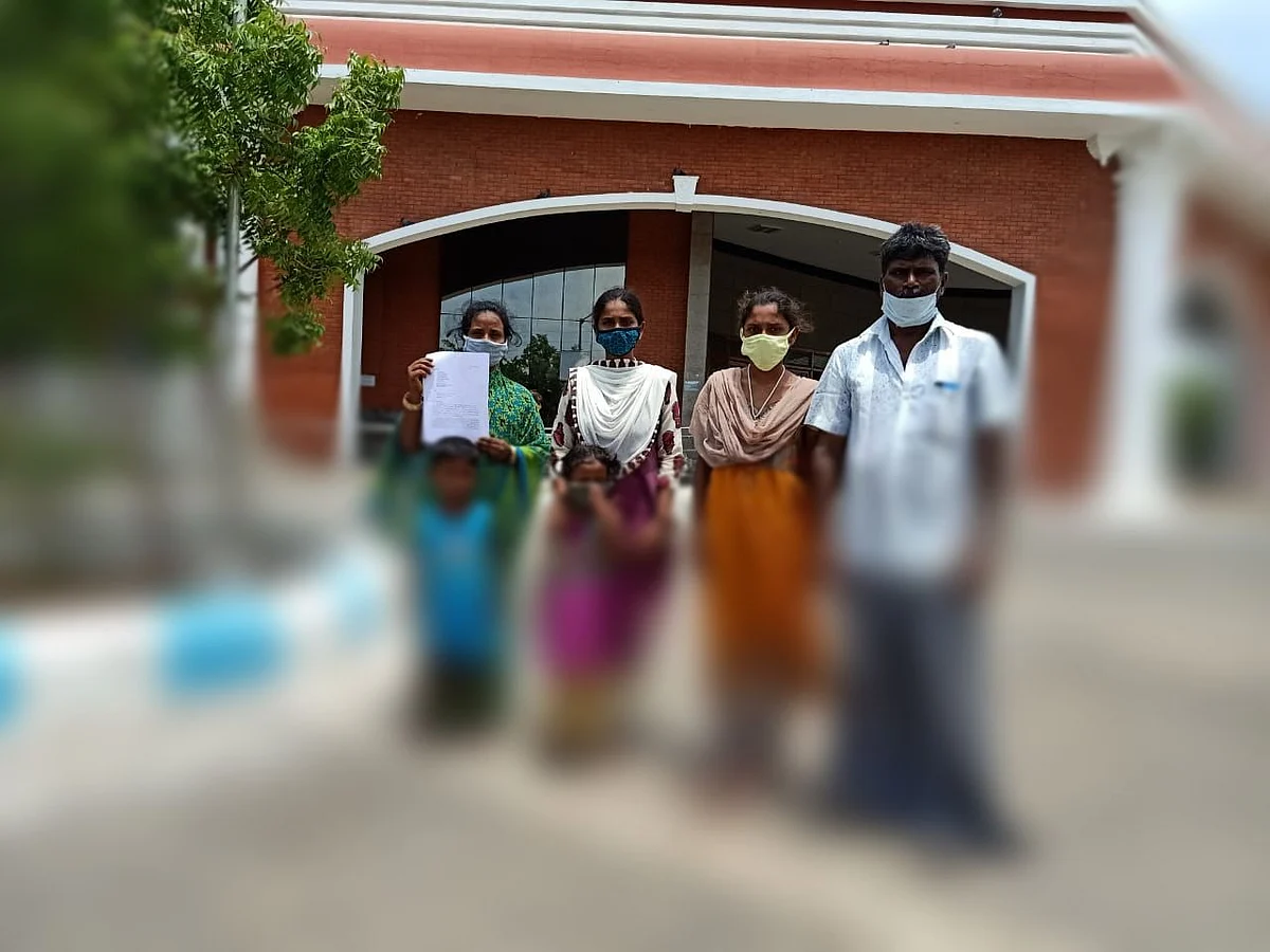கடலூர்: `அவரு முகத்தையாவது பாத்துடணும்’ - கணவரின் சடலத்துக்காக போராடும் அஞ்சலை