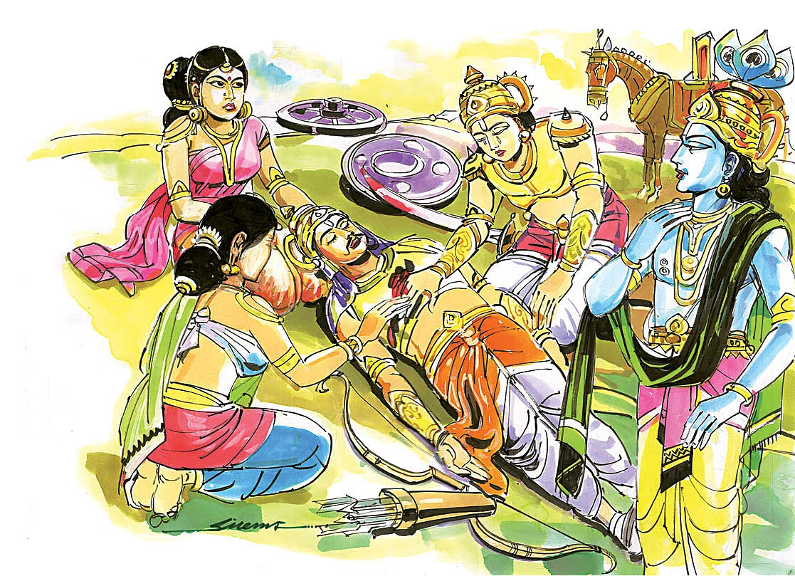 பார்த்தனை வீழ்த்திய பாண்டியன்!