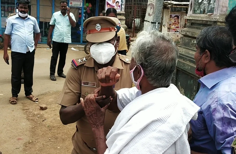 ஓ.என்,ஜி.சி பணியை எதிர்த்ததால் கைது செய்த போலீஸ்