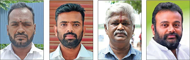 சத்தியமூர்த்தி - ராஜ்குமார் - திருவேங்கடம் யாதவ் - ரமேஷ்