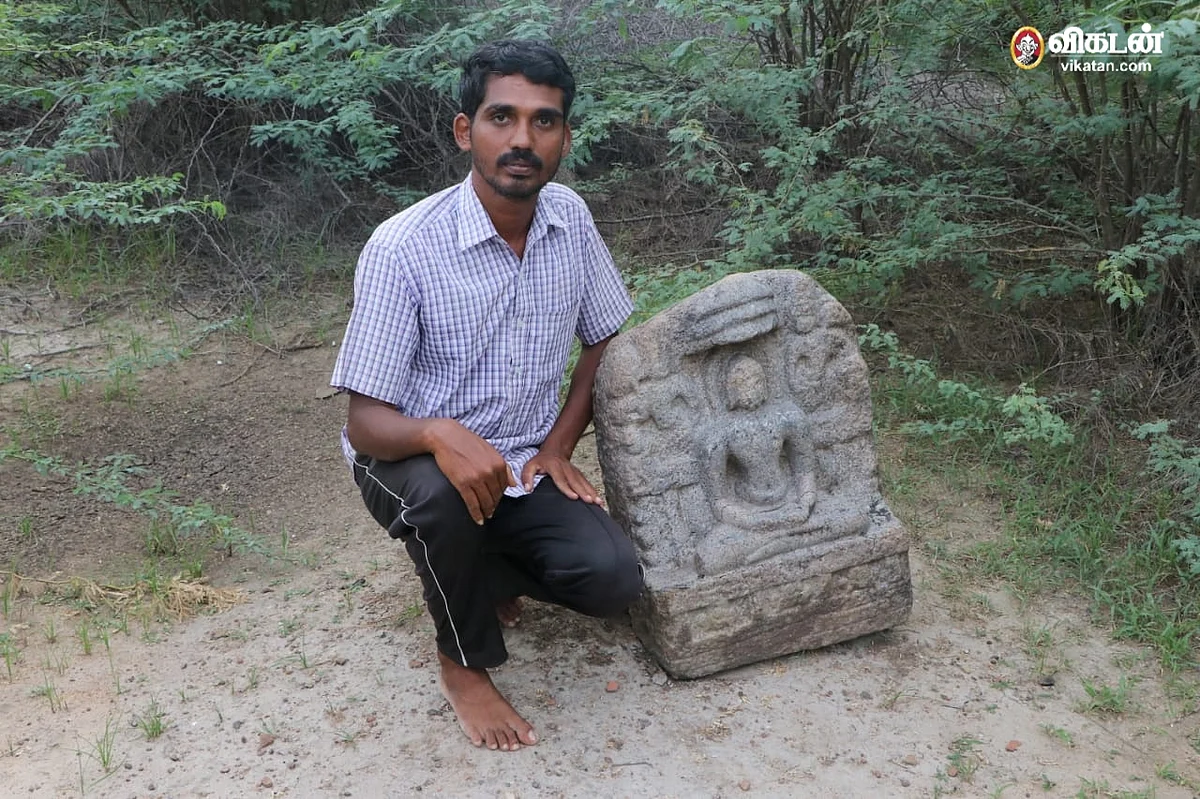கல்வெட்டு ஆய்வாளர் மூனீஸ்வரன்
