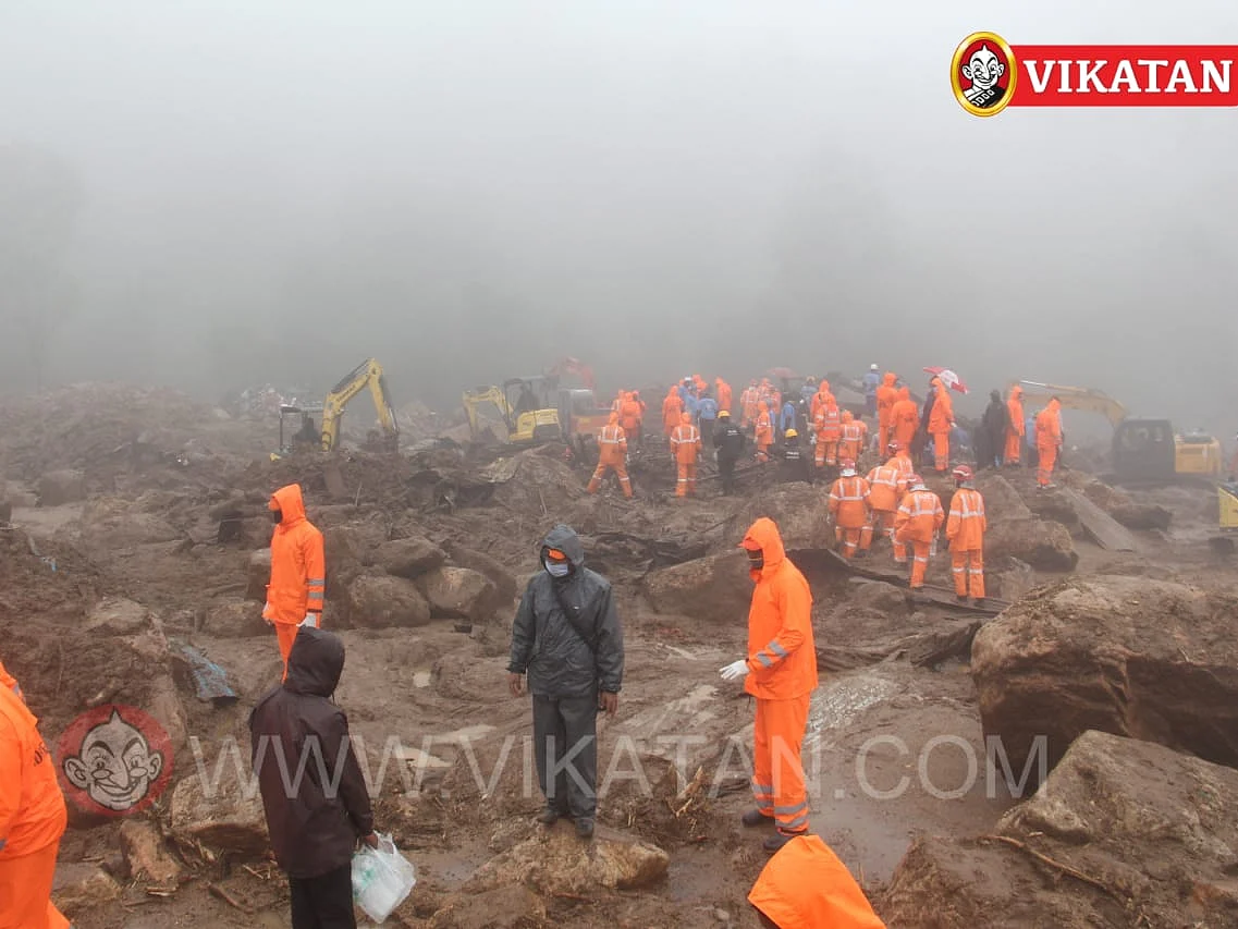மூணாறு நிலச்சரிவு: `மீட்புப் பணிகள் ஒருவாரம் நீடிக்கலாம்!' - மத்திய அமைச்சர் முரளிதரன்