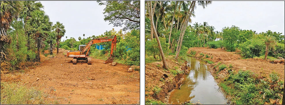 சாலை அமைக்கும் பணி