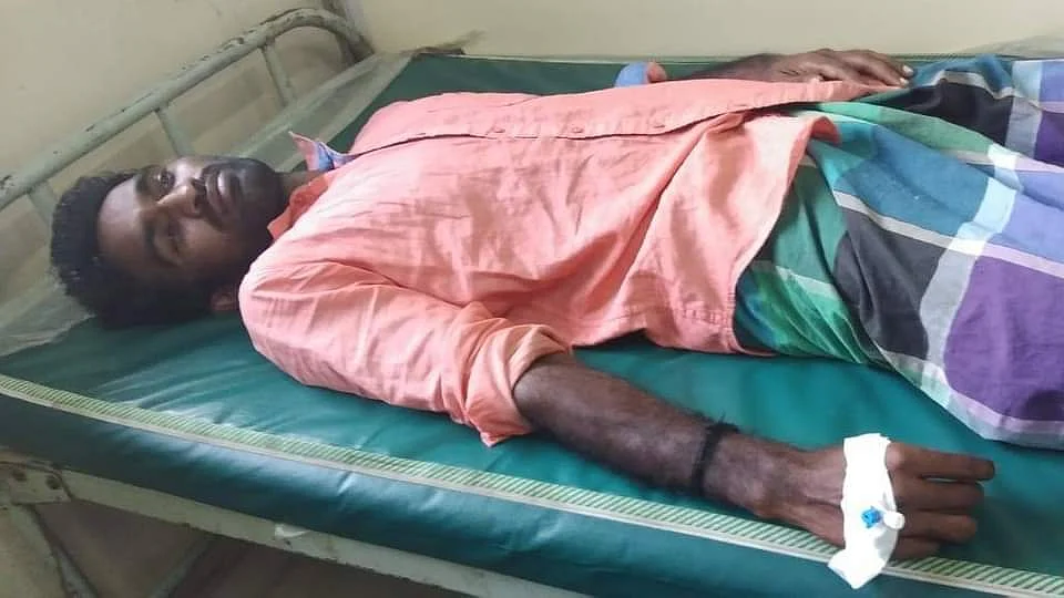 100 நாள் வேலை கேட்ட நபர்