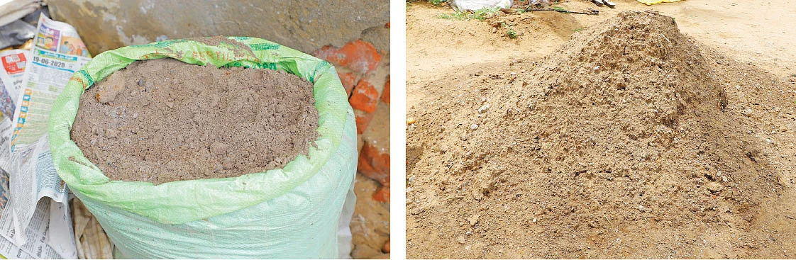 சாம்பல், செறிவூட்டப்பட்ட எரு