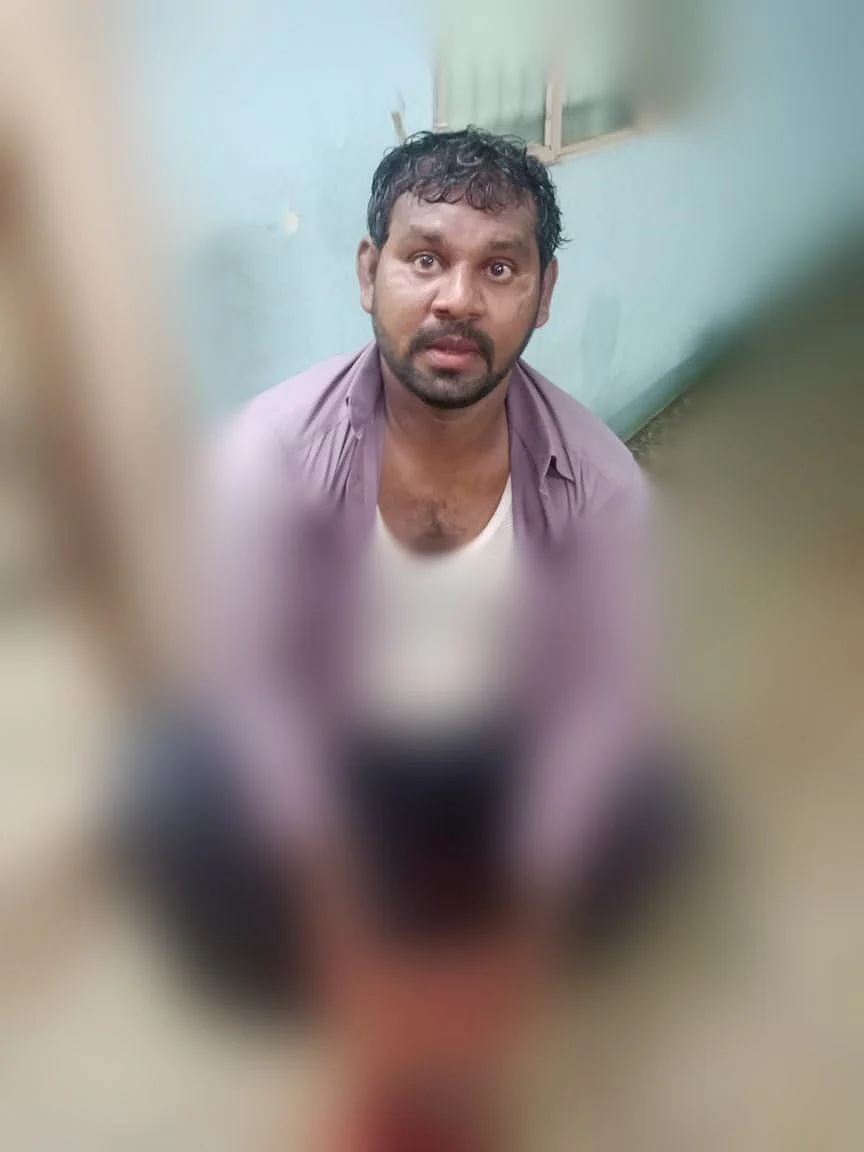 கொலை செய்து தலையுடன் கொலையாளி