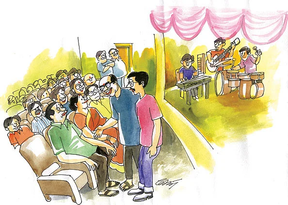 சிந்தனை விருந்து! `இசை’வாக இருவர்!