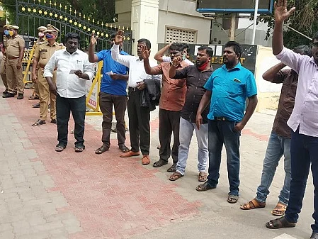 நெல்லை: `முதல்வர் அறிவித்த ரூ.1 லட்சம் நிவாரணம்!’ - அதிருப்தியில் ஒப்பந்தப் பணியாளர்கள்