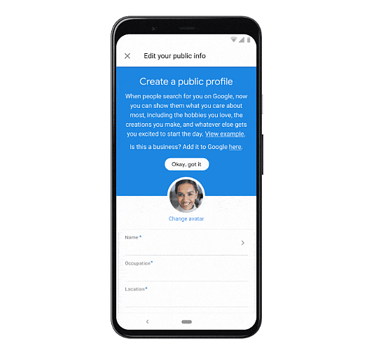 Google cards