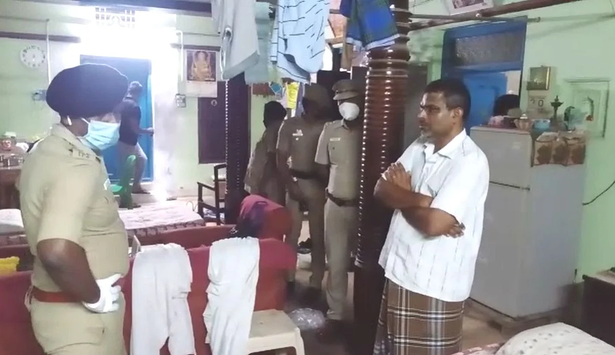 விசாரணை நடத்திய எஸ்.பி விஜயகுமார்