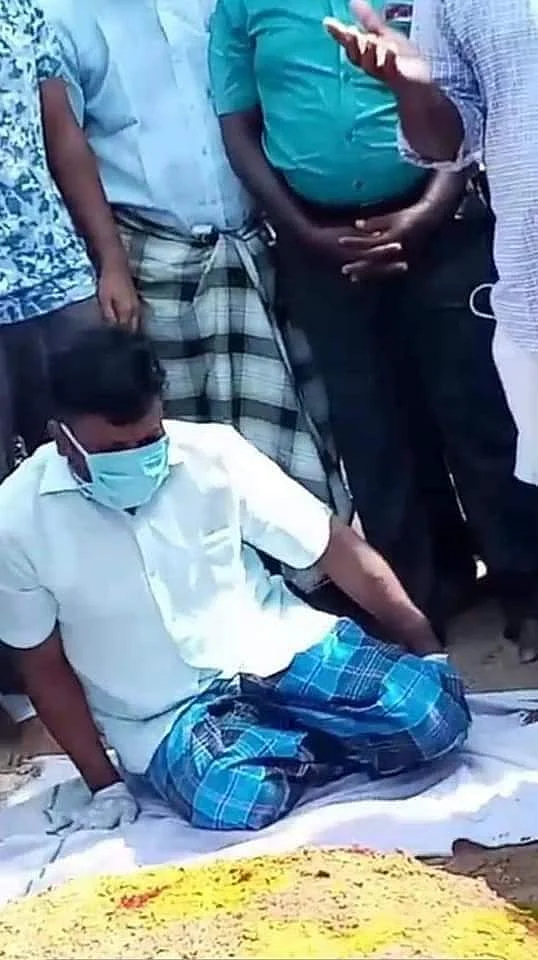 அக்காவின் நினைவிடத்தில் திருமாவளவன்