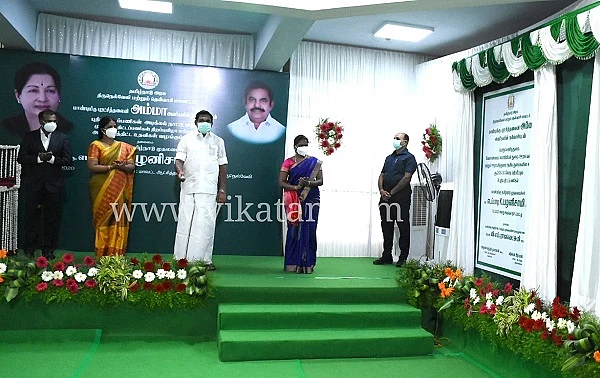 நெல்லைக்கு வருகை தந்த முதல்வர் எடப்பாடி பழனிசாமி