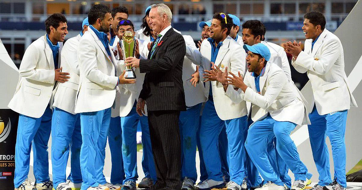 Dhoni Champions Trophy