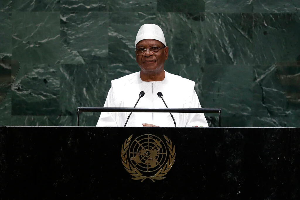 Mali's President Ibrahim Boubacar Keita