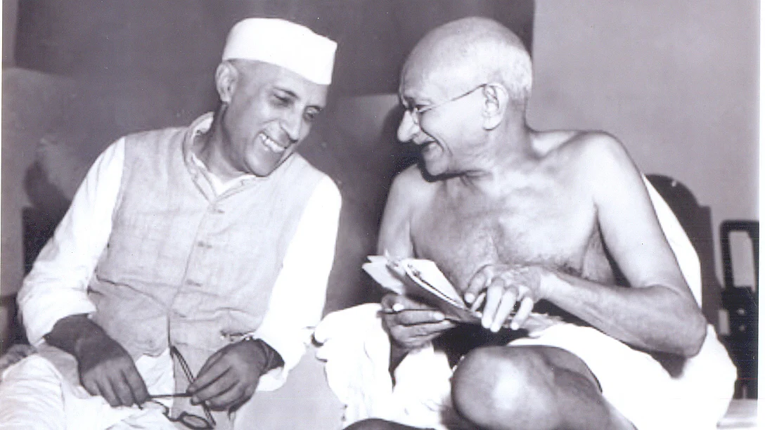 நேரு, காந்தி