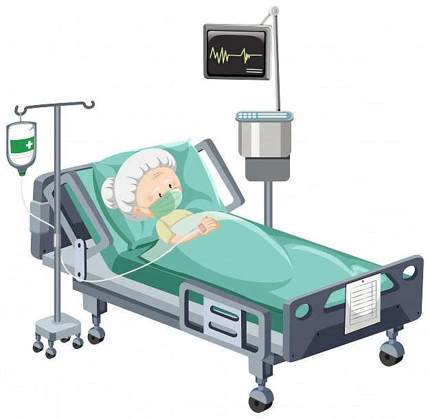 Patient in hospital