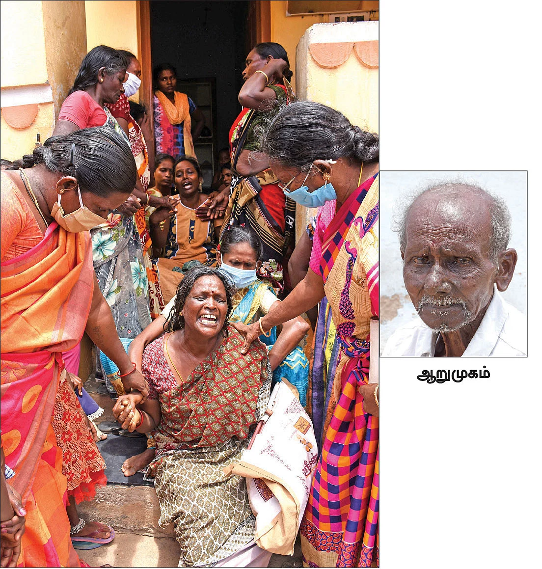 ‘‘இங்கே வந்து ஜீவிக்க எங்க உயிரைக் கொடுக்கணுமா?”