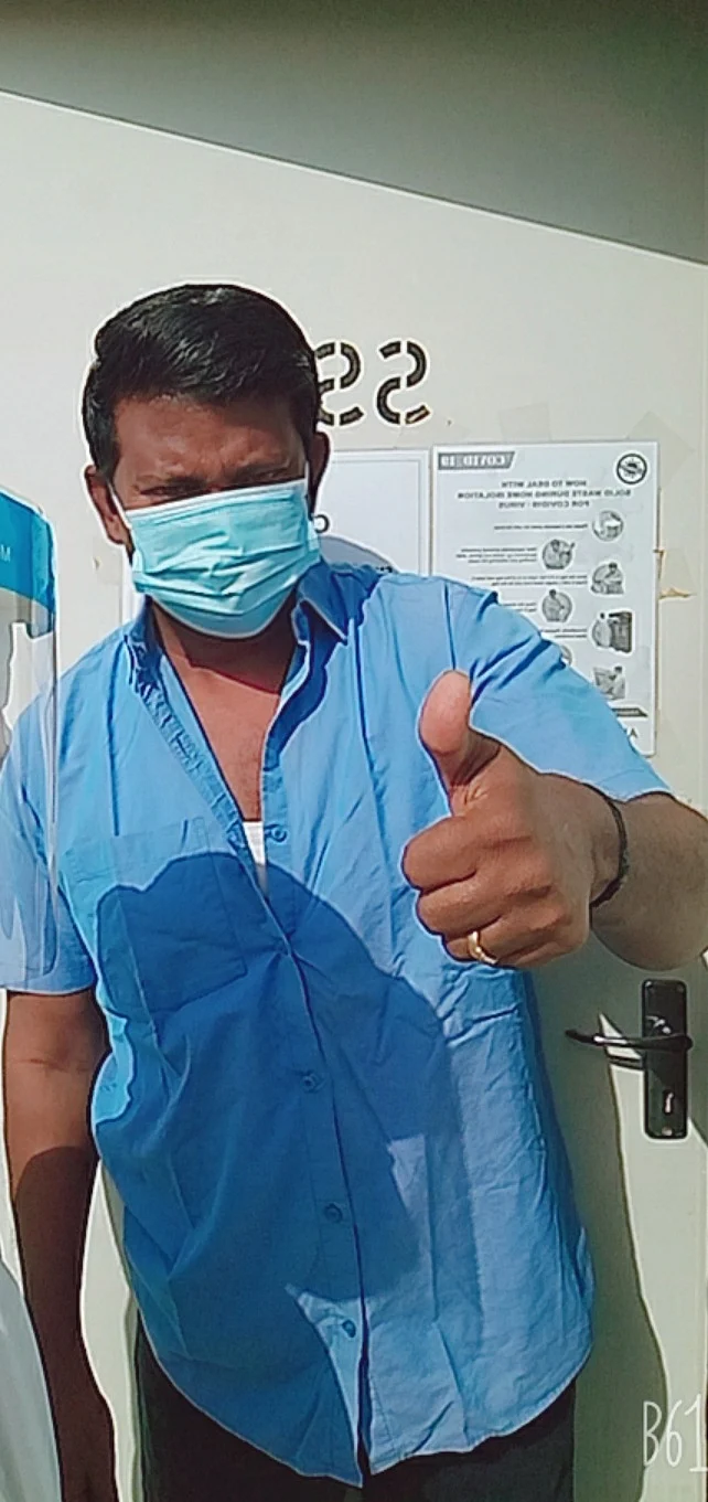கொரோனாவிலிருந்து மீண்ட கணேஷ்