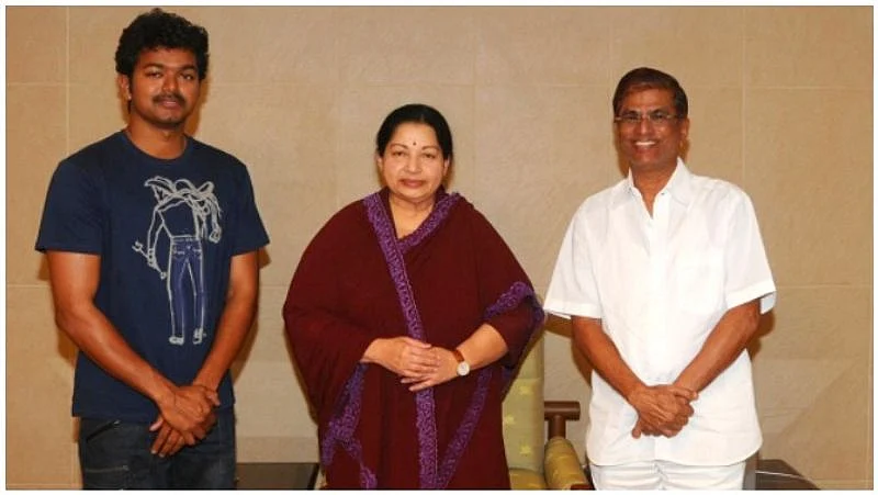 vijay, Jayalalithaa and S. A. Chandrasekhar