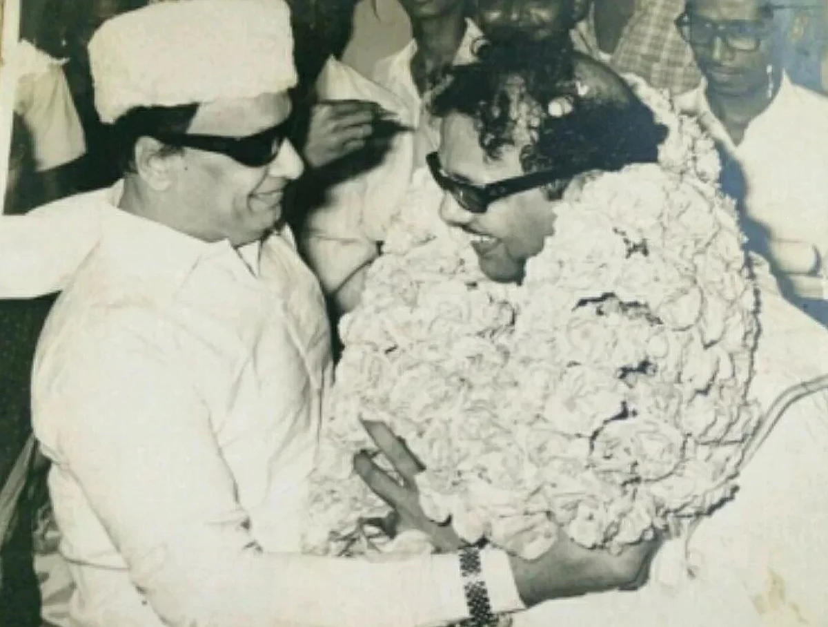 எம்.ஜி.ஆர்-கருணாநிதி