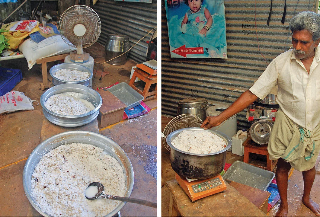 ஆறவைத்தல், எடை போடுதல்